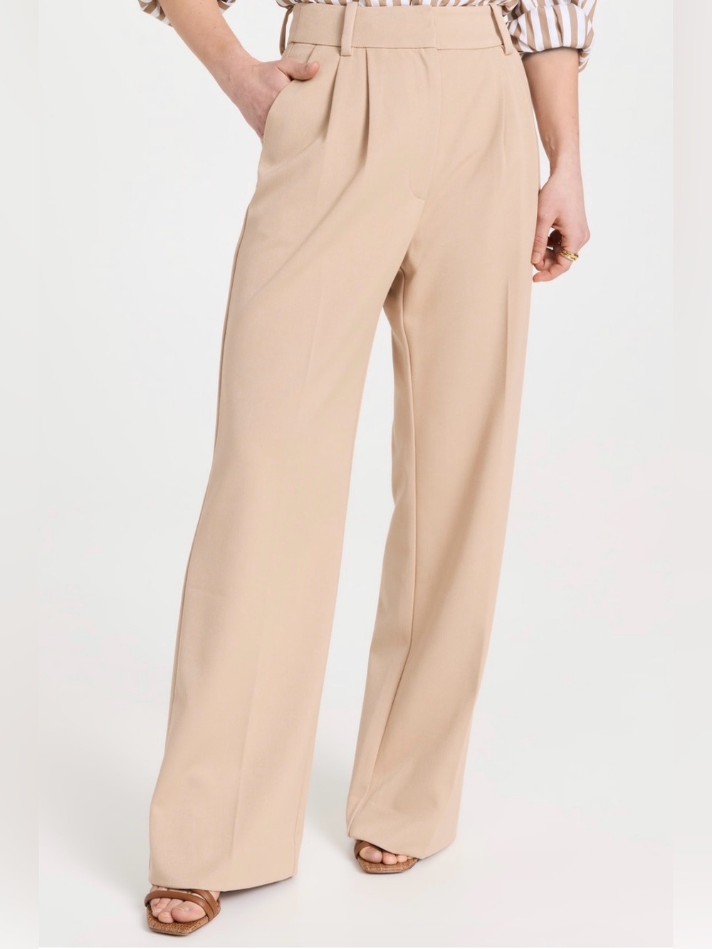 Favorite Daughter - The Favorite Pant Petite Sz 8 Beige NWT